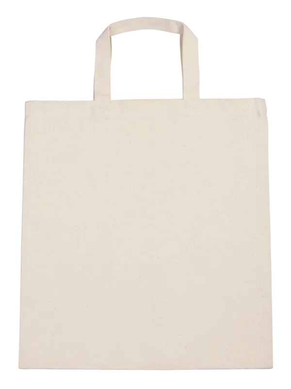 Cotton canvas shopper bag