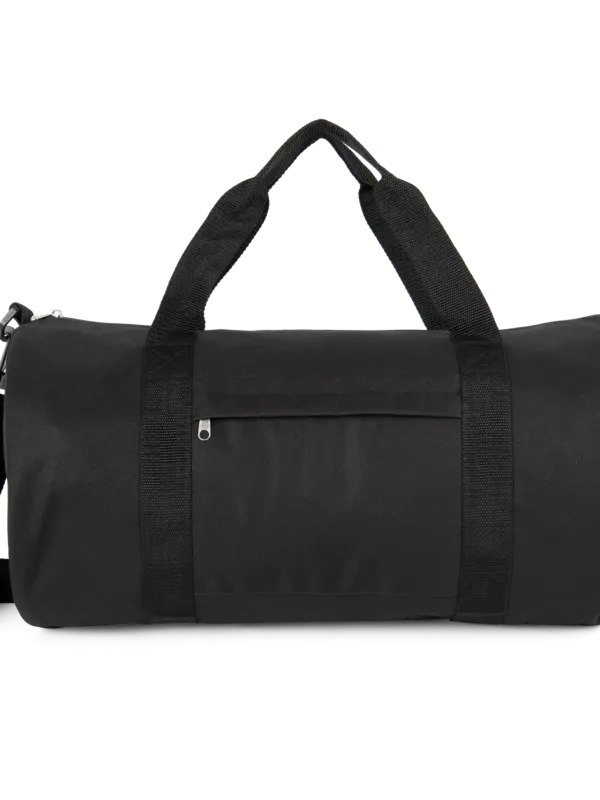 Recycled tube bag with front pocket