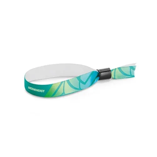 MENDOZA. SET Lanyard SUBLIMACIÓN Slim I (15 mm) pulsera de poliéster con cierre de seguridad
