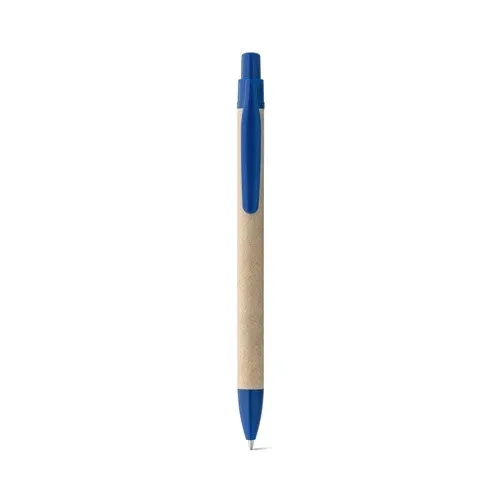 REMI. Ballpoint pen made from 100% recycled paper with clip