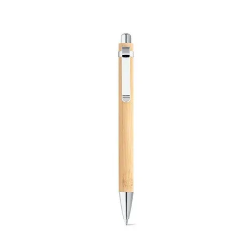 HERA. Bamboo ball pen with metal clip