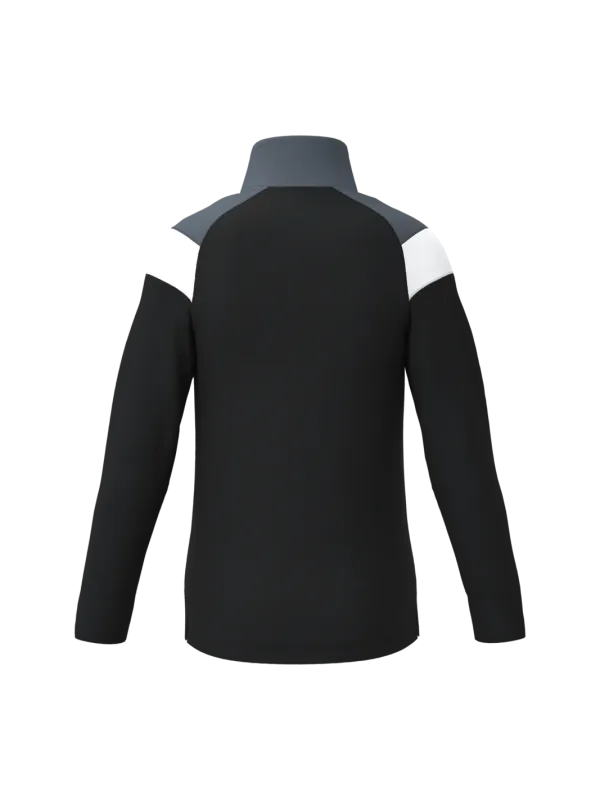 Kids zipped neck training top