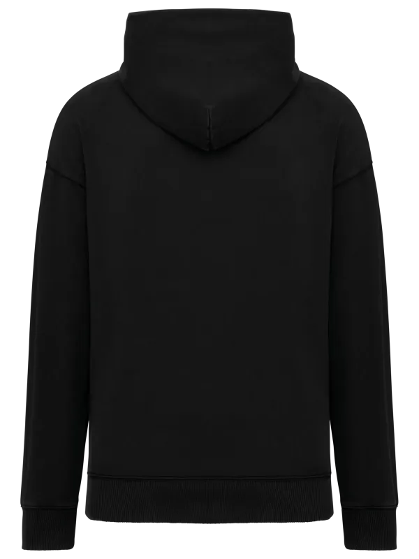 Sweat-shirt écoresponsable à capuche délavé oversize unisexe