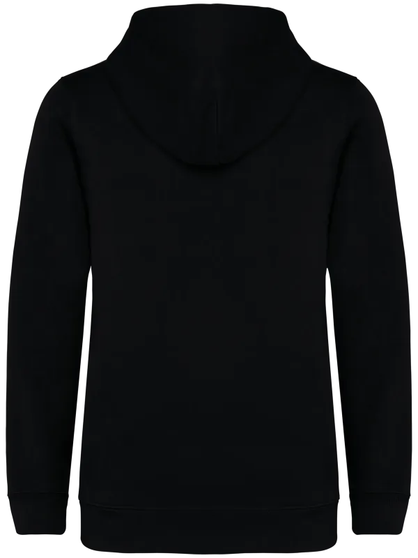 Eco-friendly kids’ full zip hooded sweatshirt