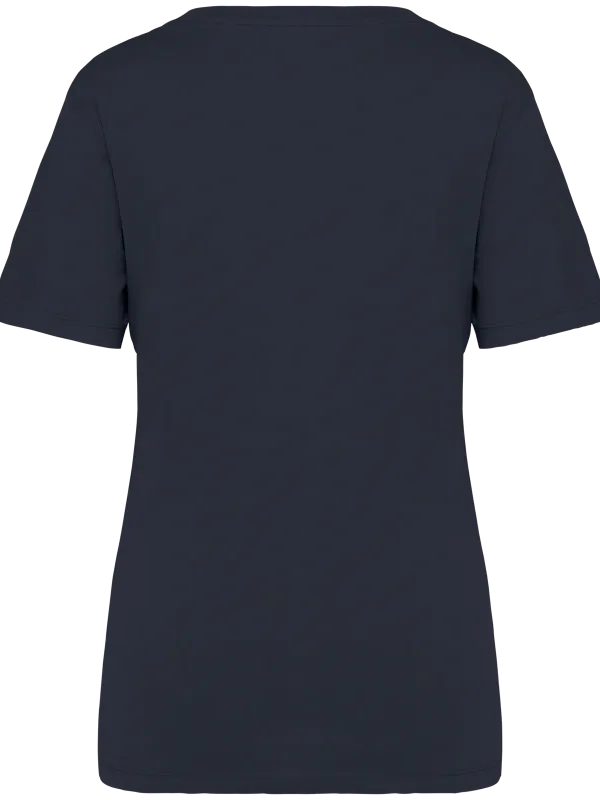 Camiseta sostenible desteñida de mujer