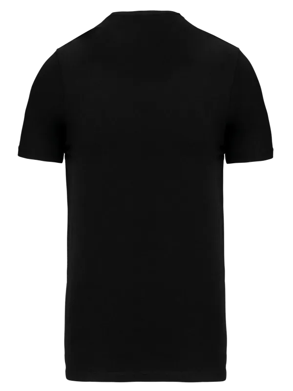 Men's short-sleeved V-neck t-shirt