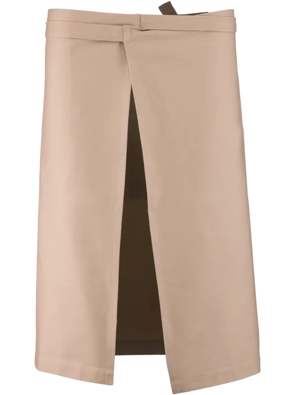 Tablier coton long