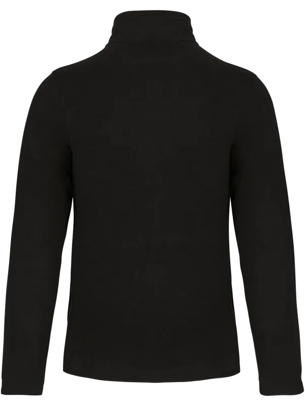 Chaqueta de micropolar con cremallera de hombre