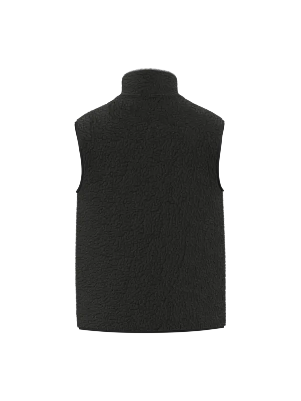 Veste sans manches en sherpa homme