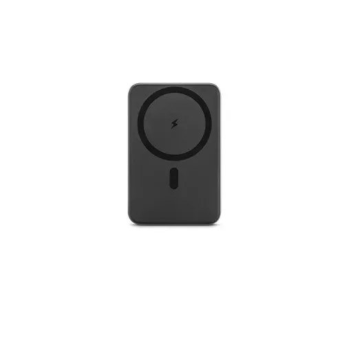 Produit WARSHEL 5. Batterie nomade magnétique de 5 000 mAh avec chargeur sans fil ultrarapide de 15 W en ABS recyclé (100 % rABS) avec Image