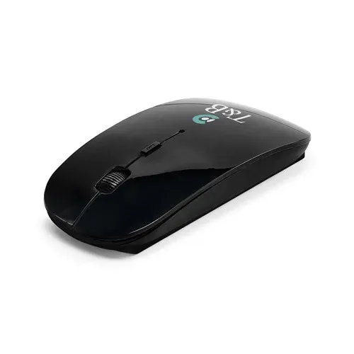 Produit BLACKWELL. Souris sans fil alimentée par batterie en ABS recyclé (100 % rABS) Image