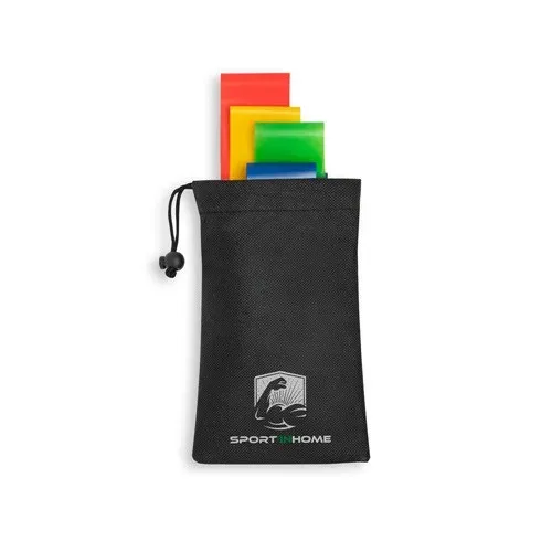 Produit BURPEE. Jeu de bandes élastiques avec pochette en non-tissé Image