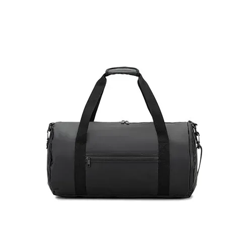 Produit OSASCO SPORT. Sac de sport cylindrique en polyester recyclé haute densité 600D avec compartiment latéral pour les chaussures Image