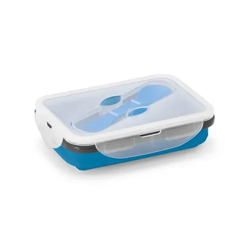 Produit SAFFRON. Lunch Box. Boîte hermétique rétractable en silicone et PP 640 mL Image