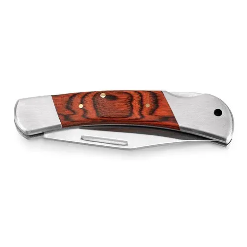 Produit FALCON II. Canif en acier inoxydable et bois Image