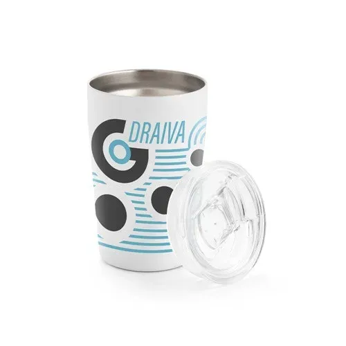 Produit SLIDER. Verre de voyage pour sublimation 380mL en acier inox Image