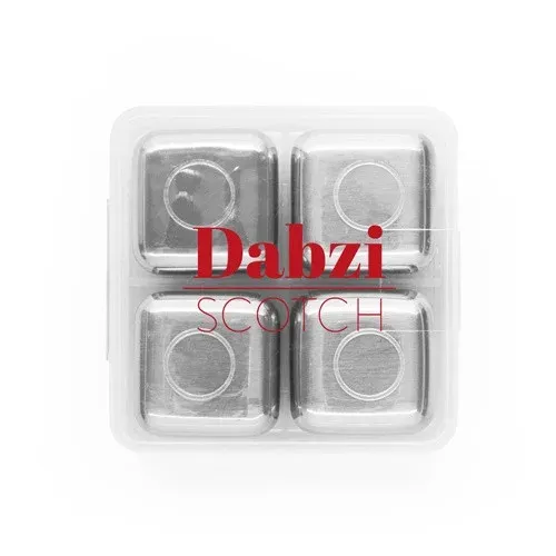 Produit GLACIER. Jeu de cubes réutilisables en acier inoxydable Image