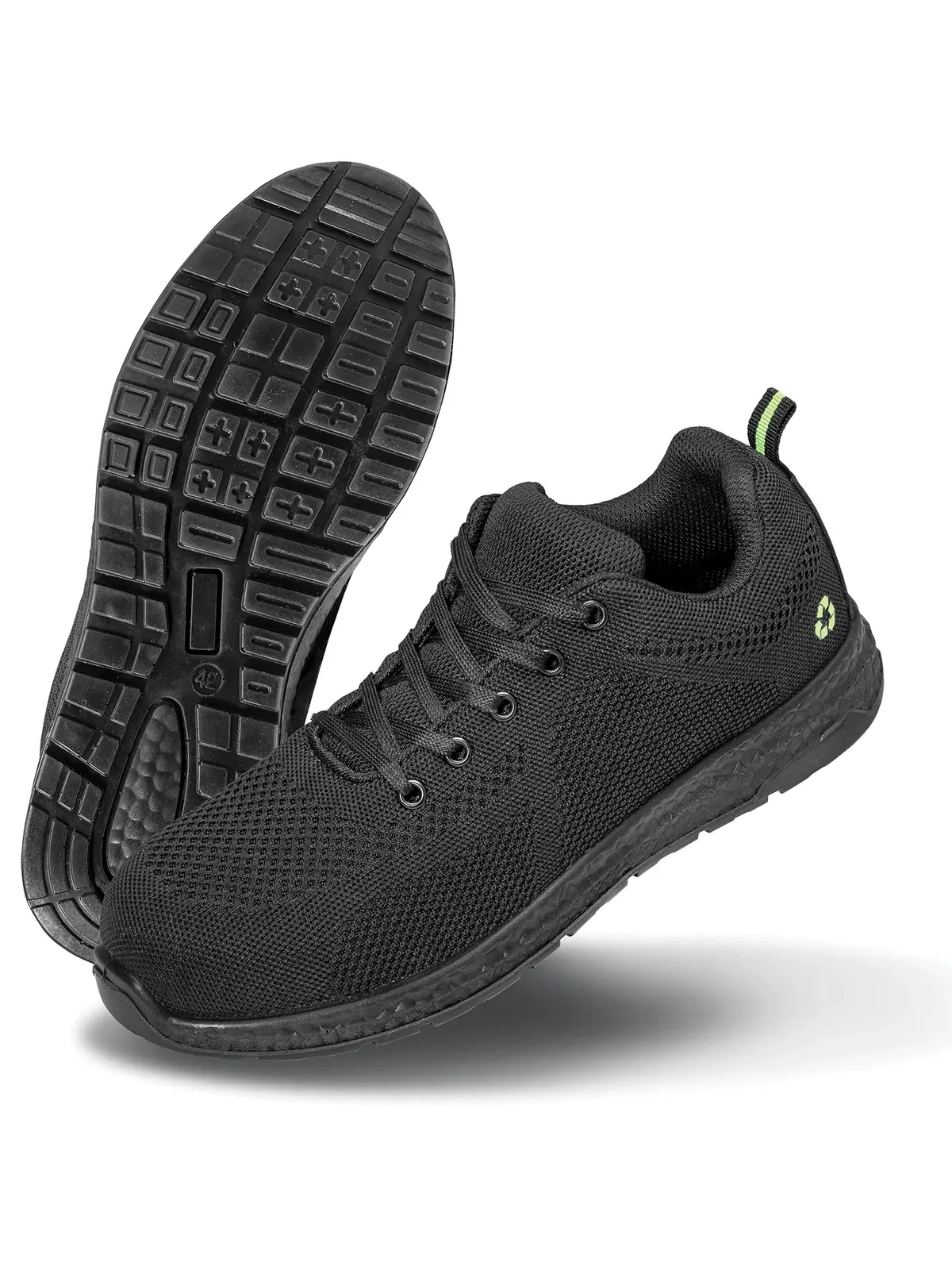 Recycled safety trainer – Black
