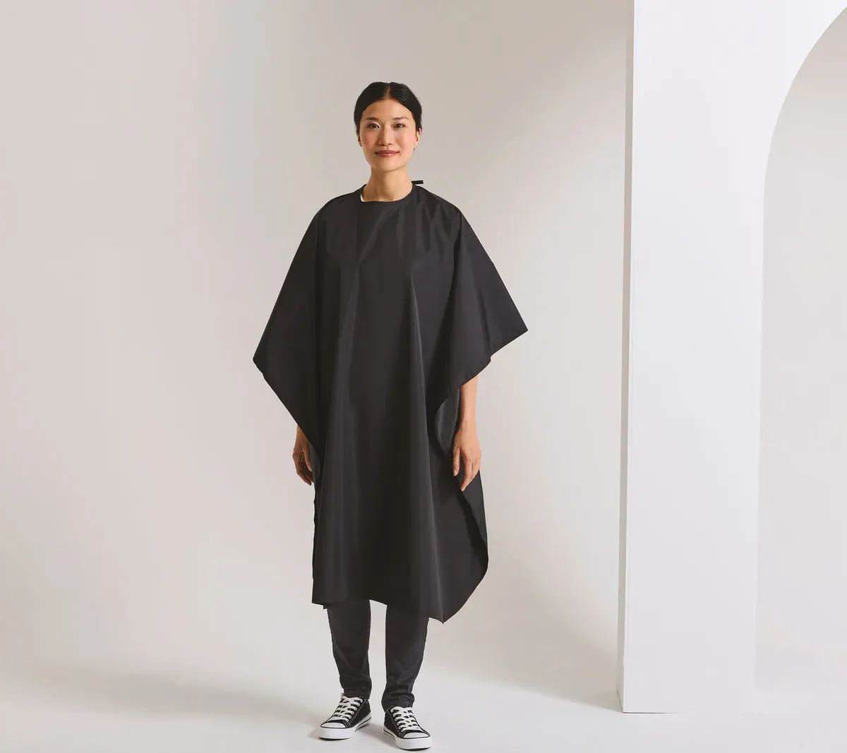 Bata de peluquería impermeable