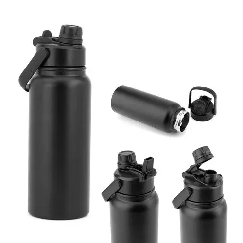ALCARAZ. Stainless steel bottle (90% recycled), double wall vacuum insulated