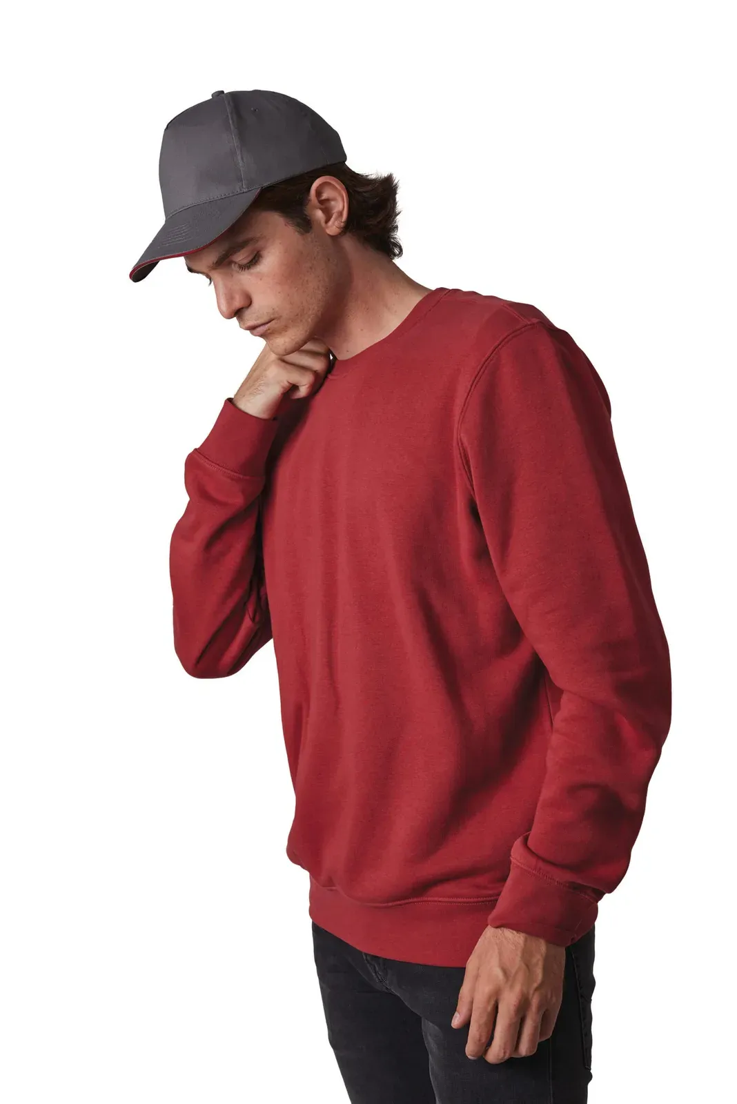 Gorra con sándwich en contraste - 5 paneles