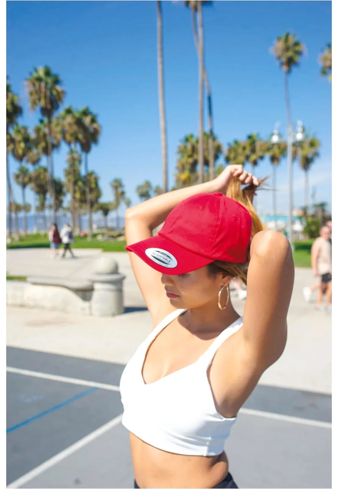 Organic cotton cap
