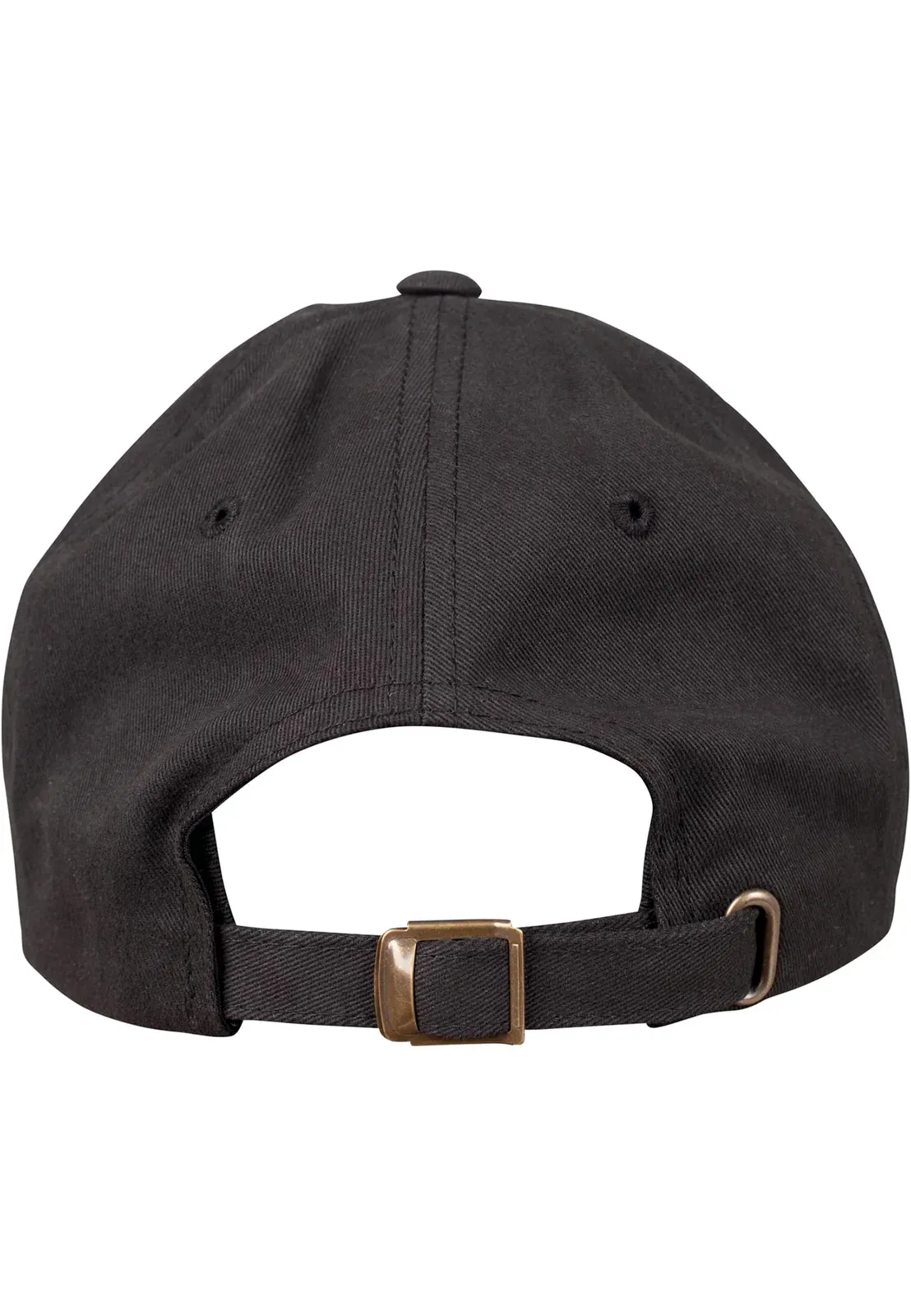Gorra efecto piel de melocotón – Black