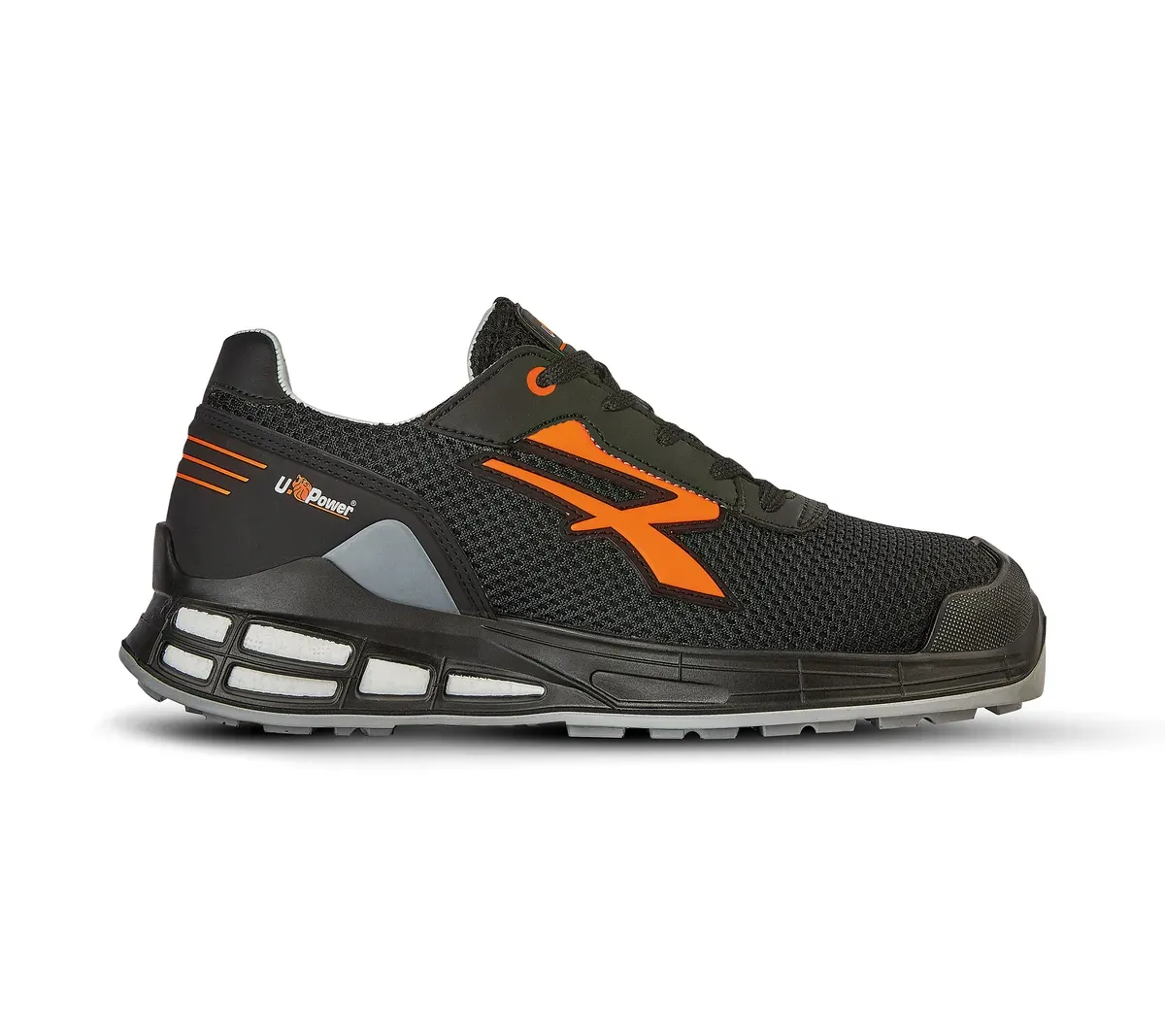 Irvin safety shoes – Black / Orange