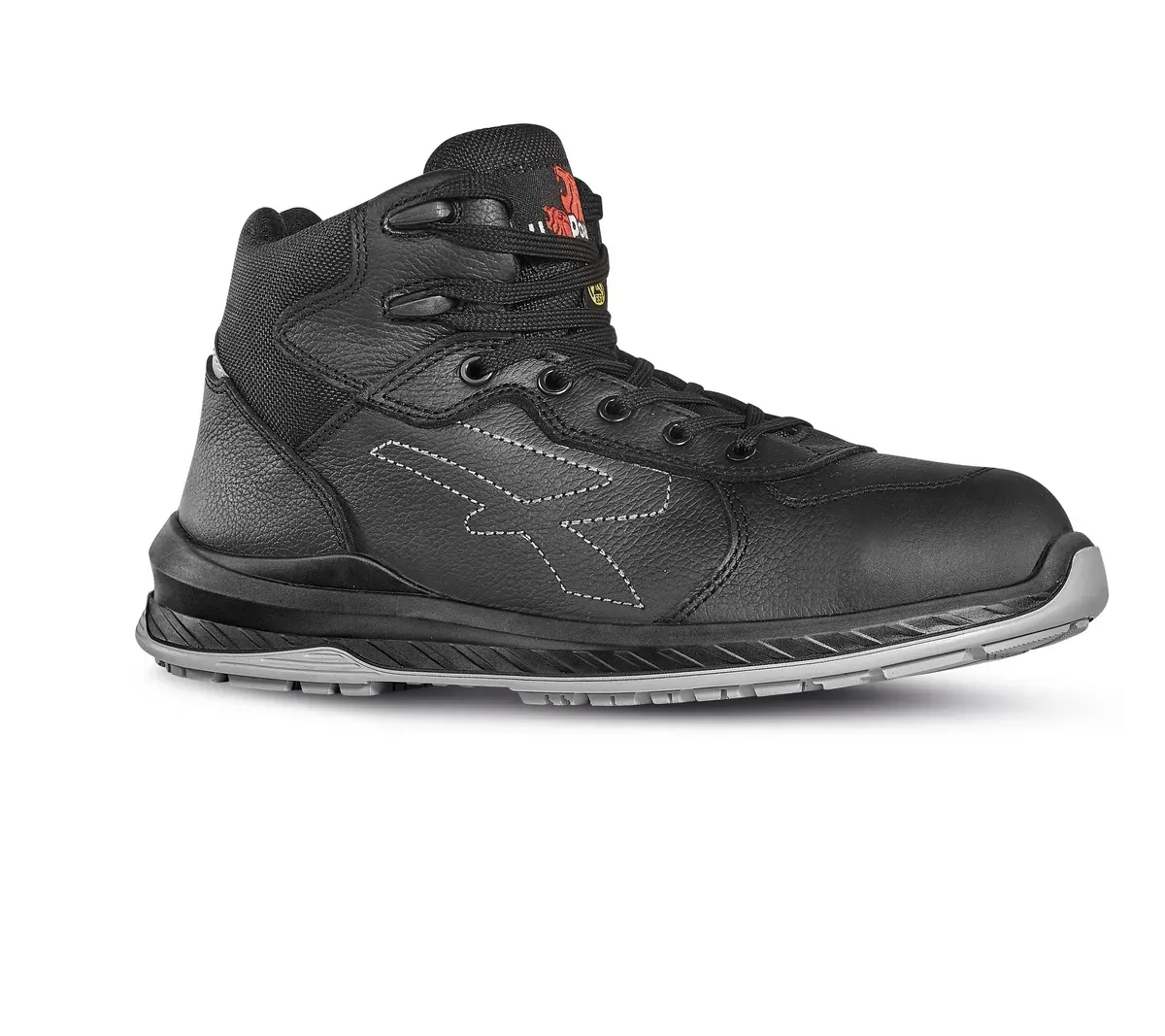 Scuro men's safety boots – Black / Grey