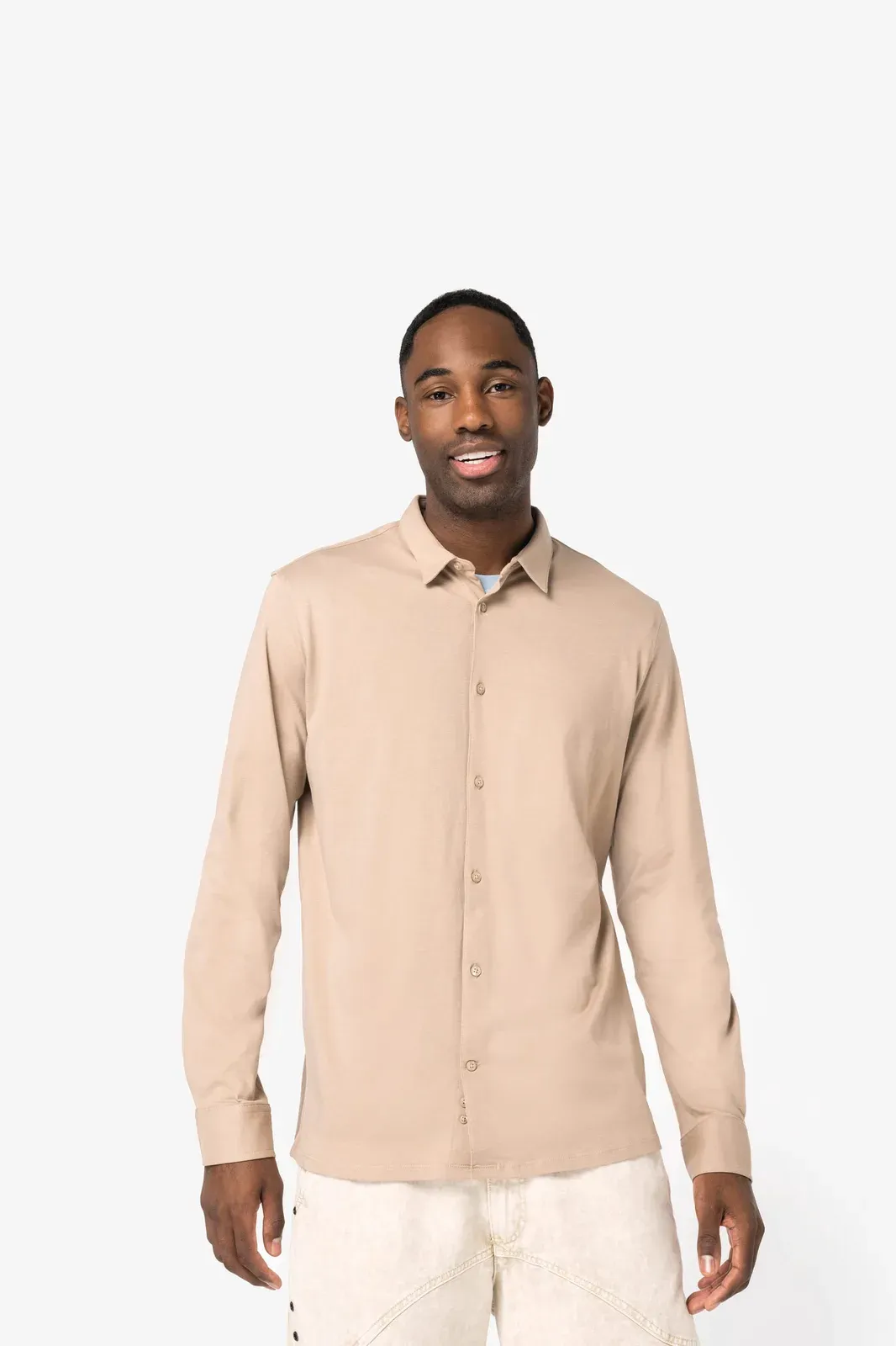 Eco-friendly men's jersey shirt