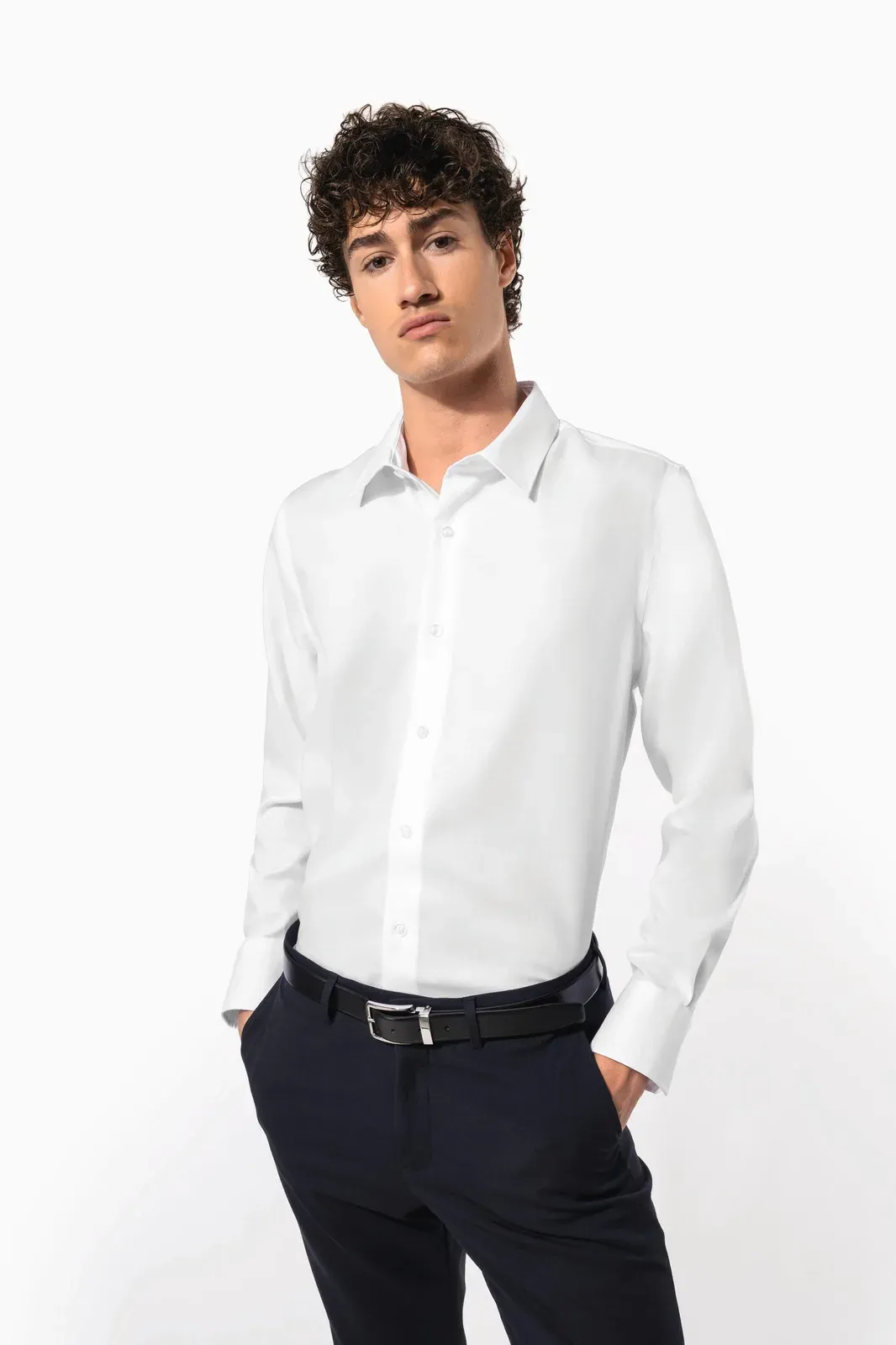 Chemise manches longues sans repassage