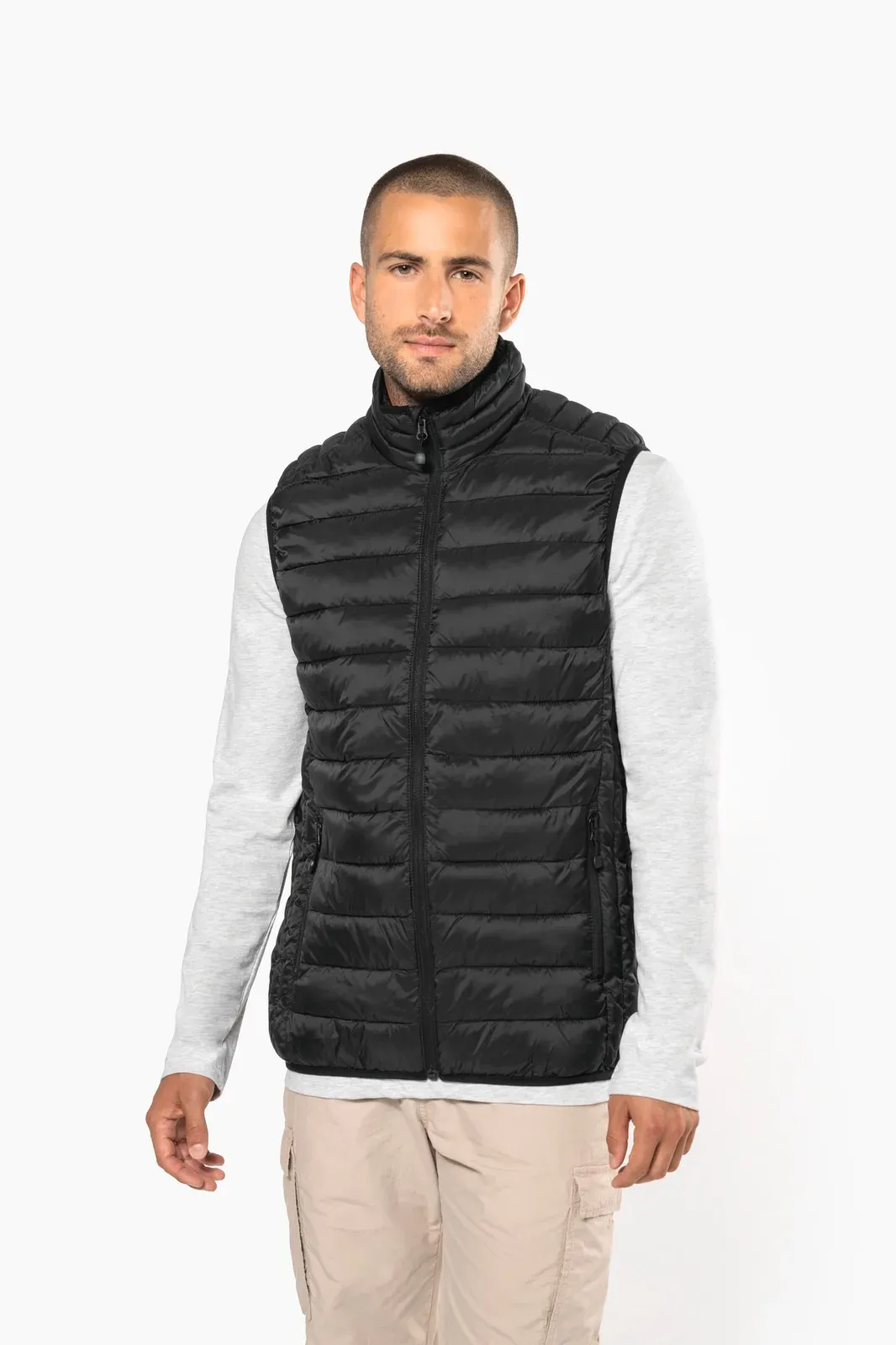 Men’s lightweight sleeveless padded jacket