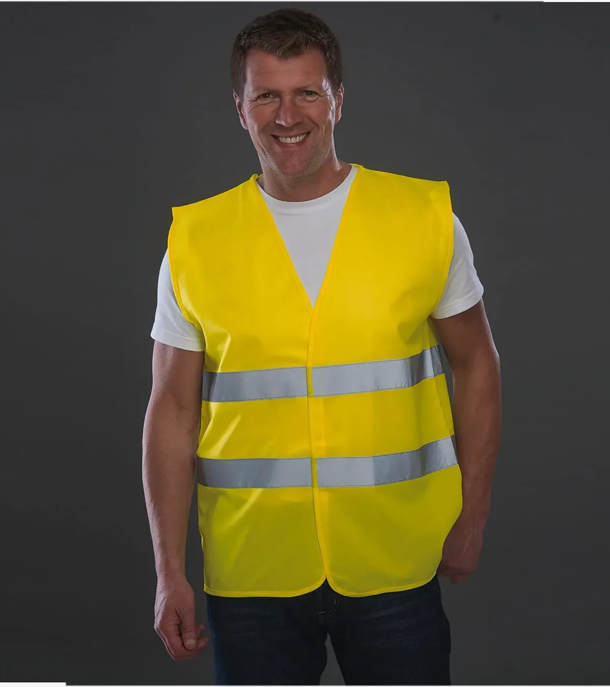 Hi-Vis 2 Bands Waistcoat
