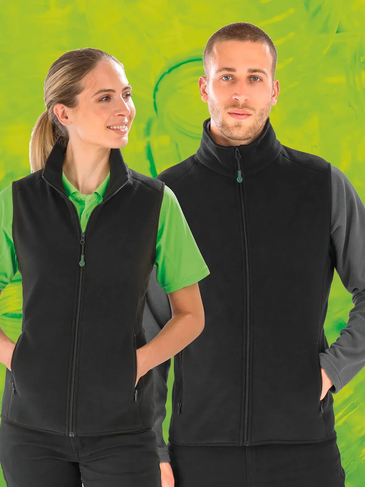 Recycled bodywarmer vest