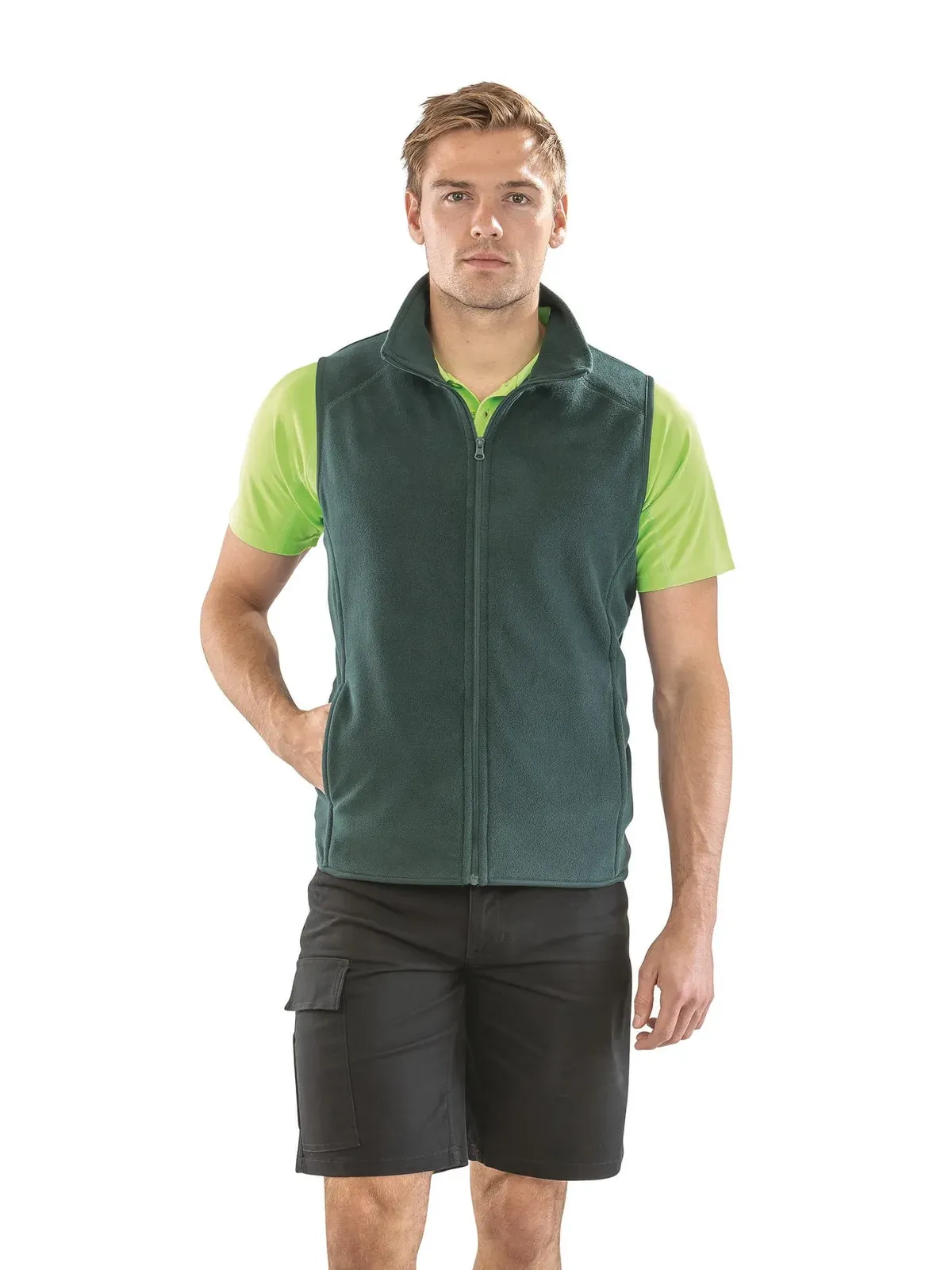 Micro fleece gilet
