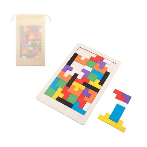 MOKI. Jeu de construction et d'emboîtement en contreplaqué