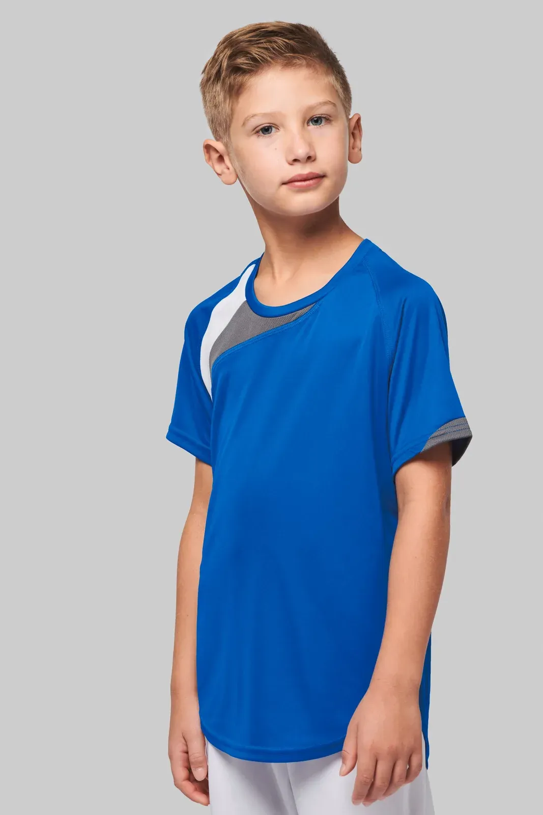 Kids’ short-sleeved multisport jersey