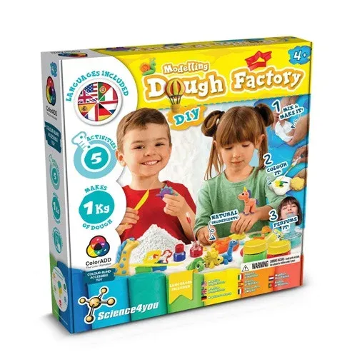 Modeling Dough Factory Kit I. Juego educativo para niños