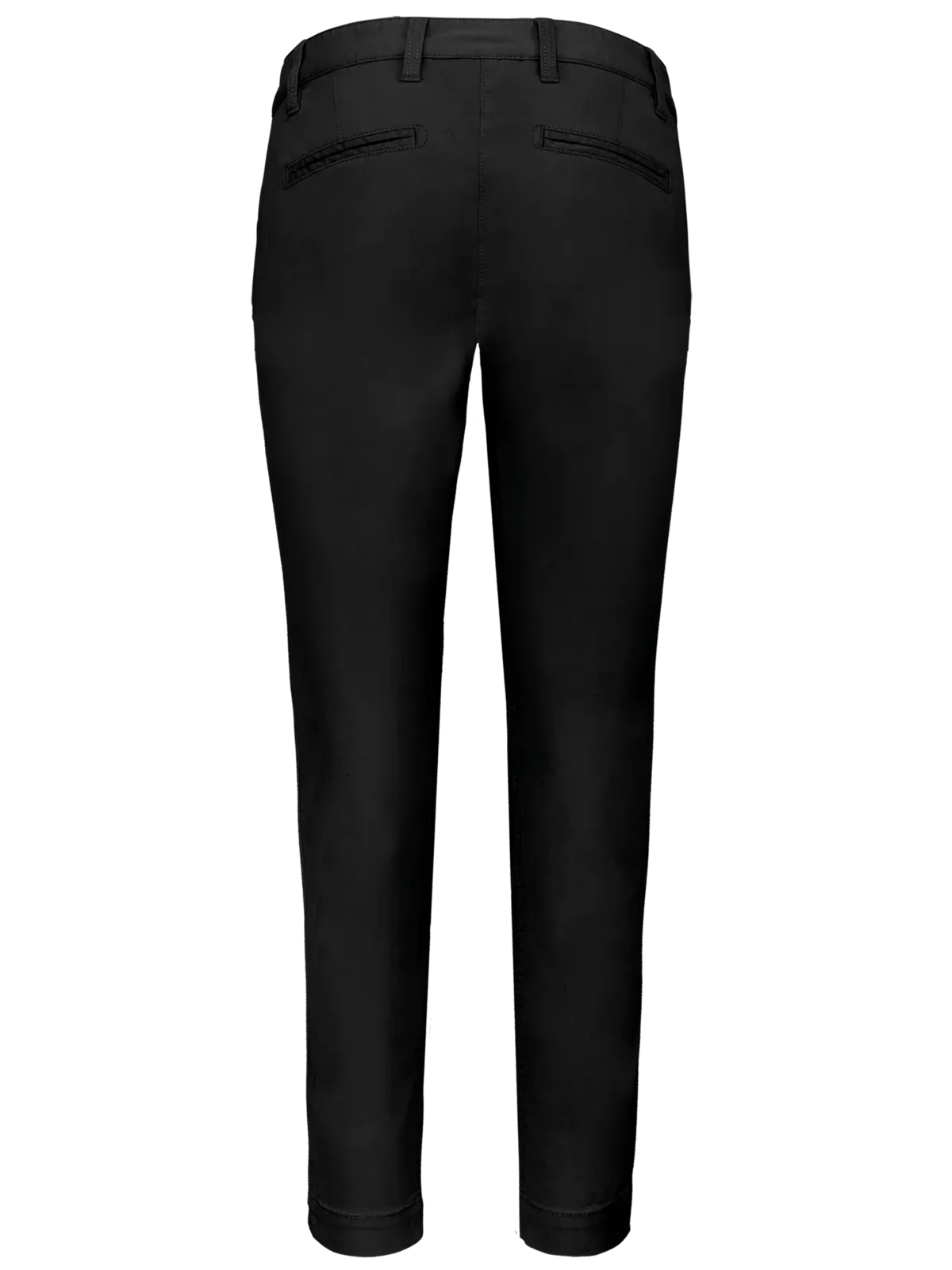 Ladies' above-the-ankle trousers – Black