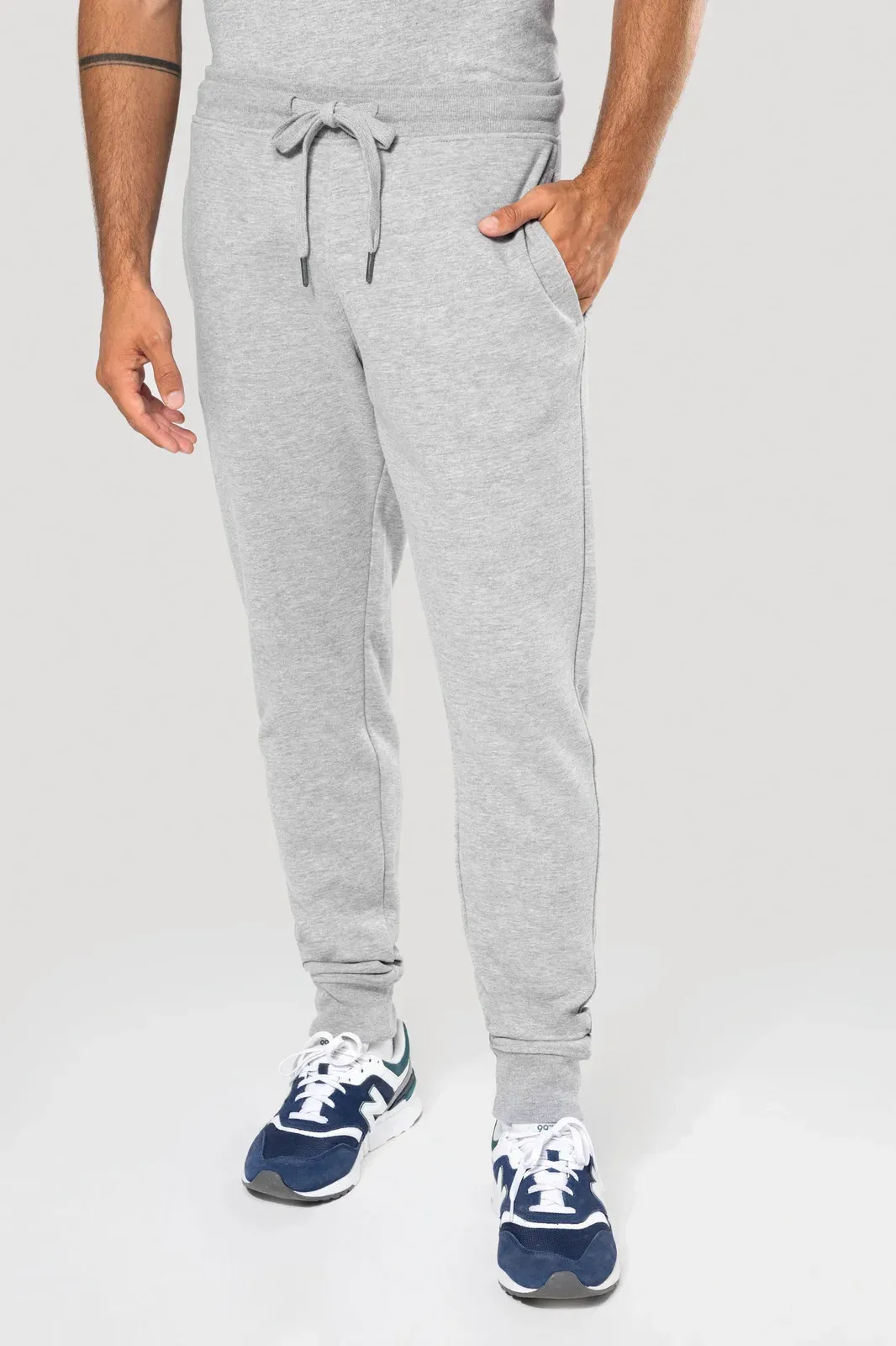 Pantalón de felpa sin cepillar ecorresponsable de hombre