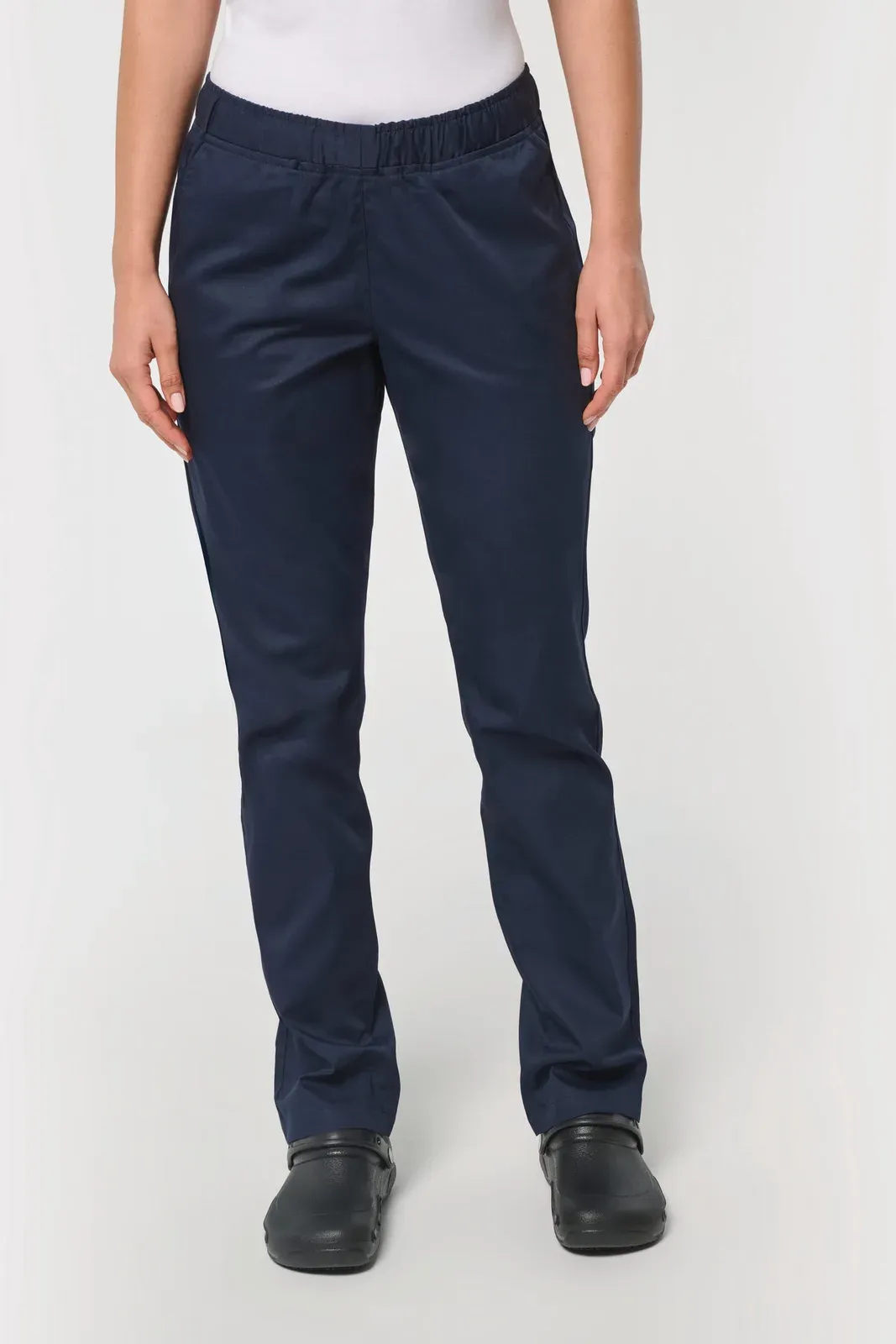 Women's polycotton trousers