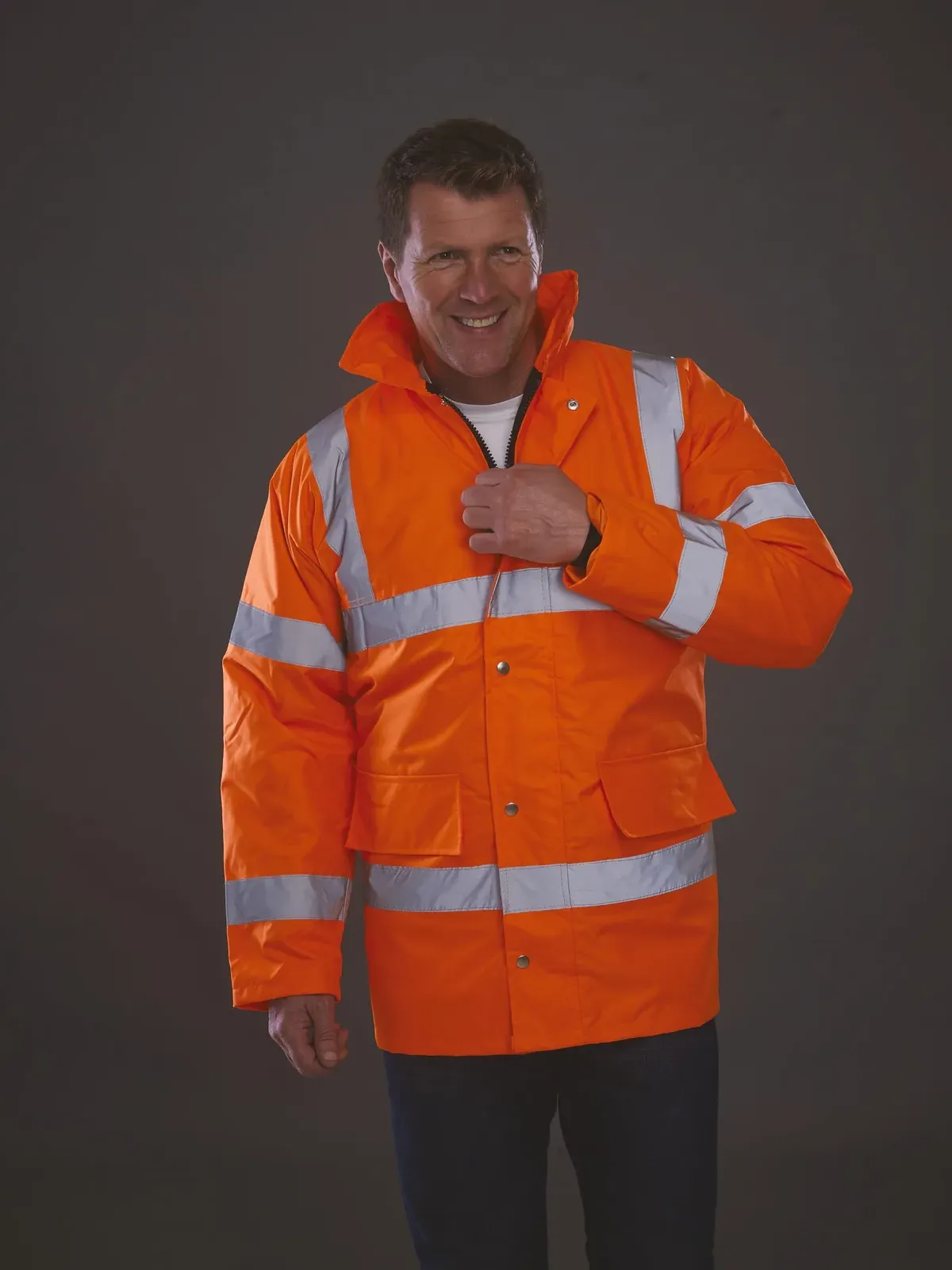 Parka de alta visibilidad