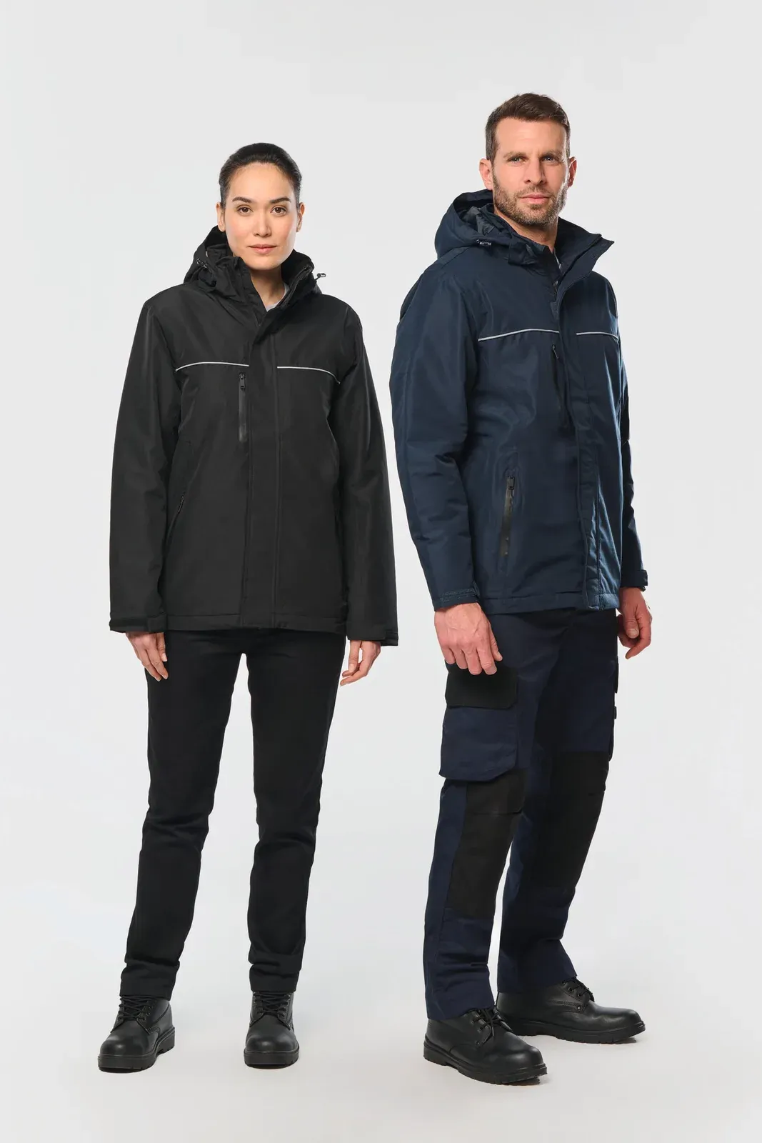 Parka performance con capucha unisex