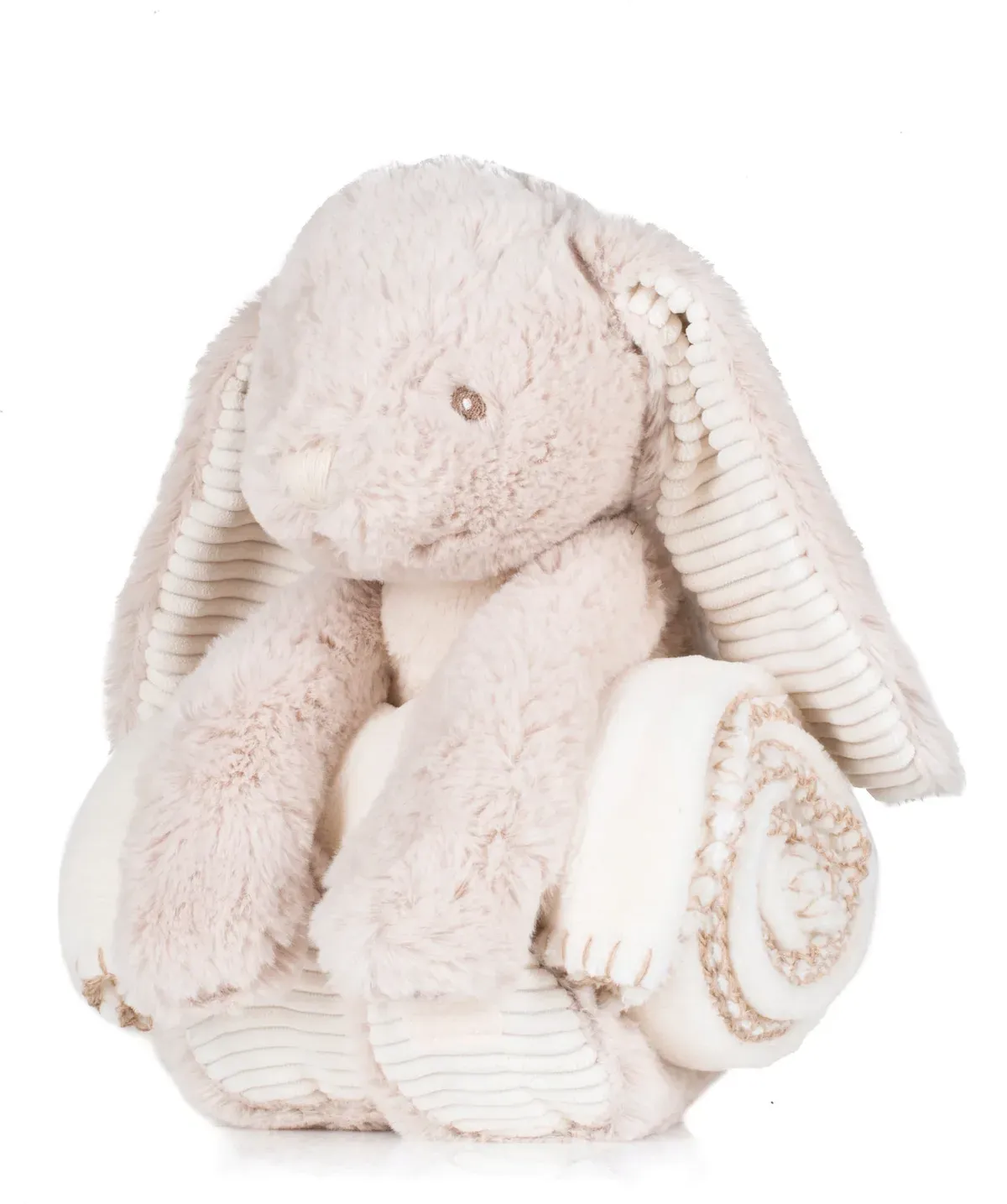 Peluche Lapin & couverture