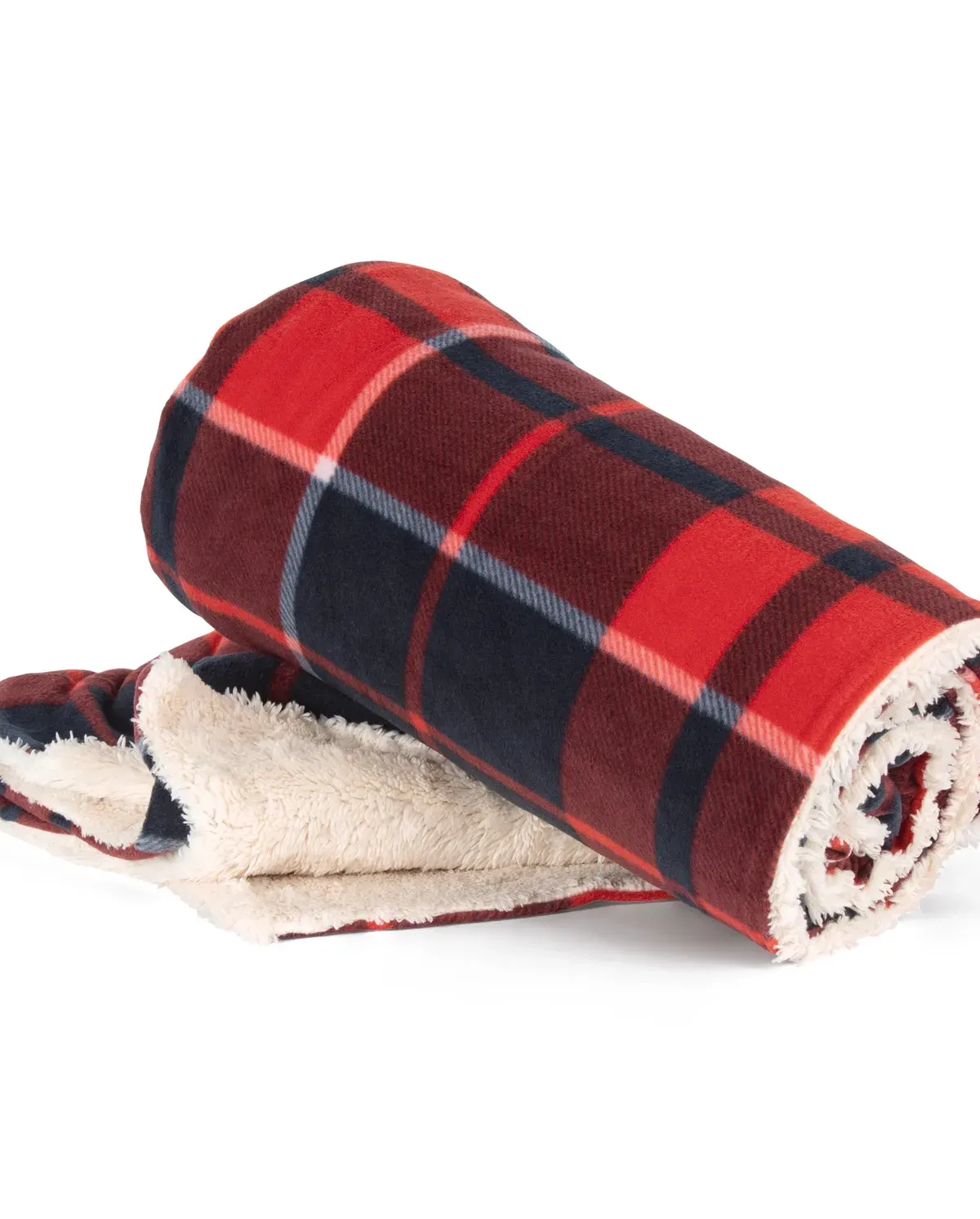 Plaid sherpa