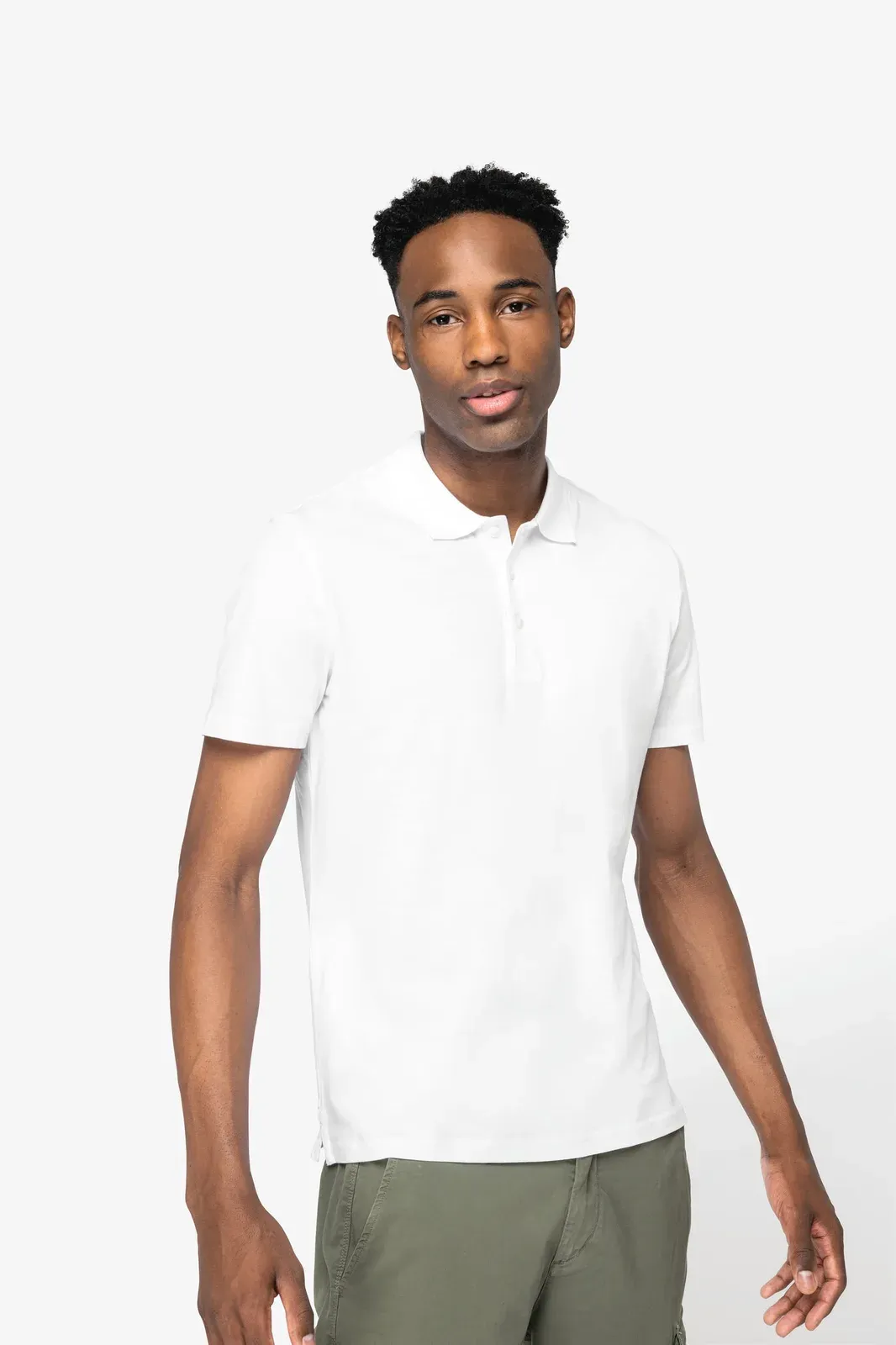 Eco-friendly men's polo shirt