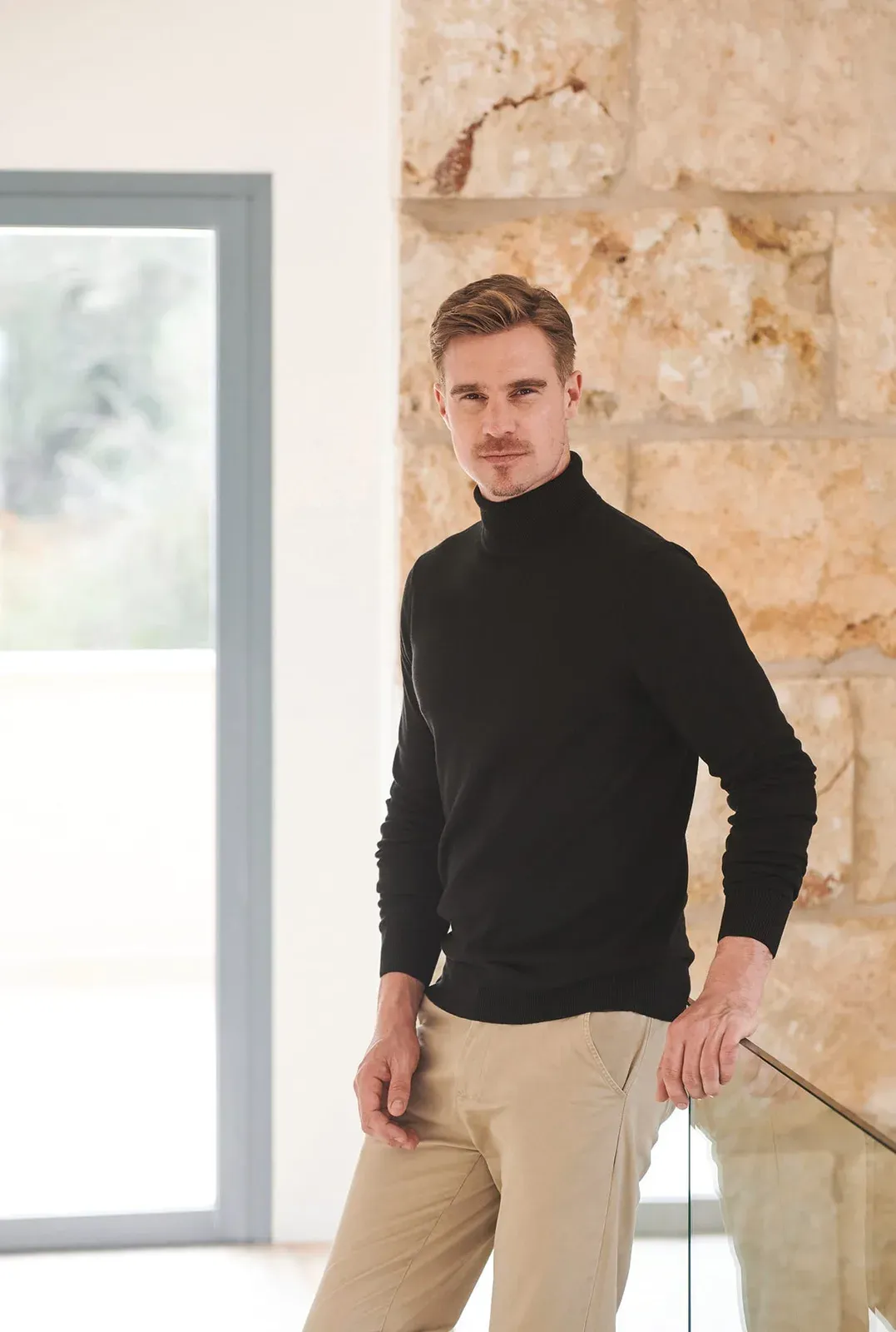 Jersey de cuello alto