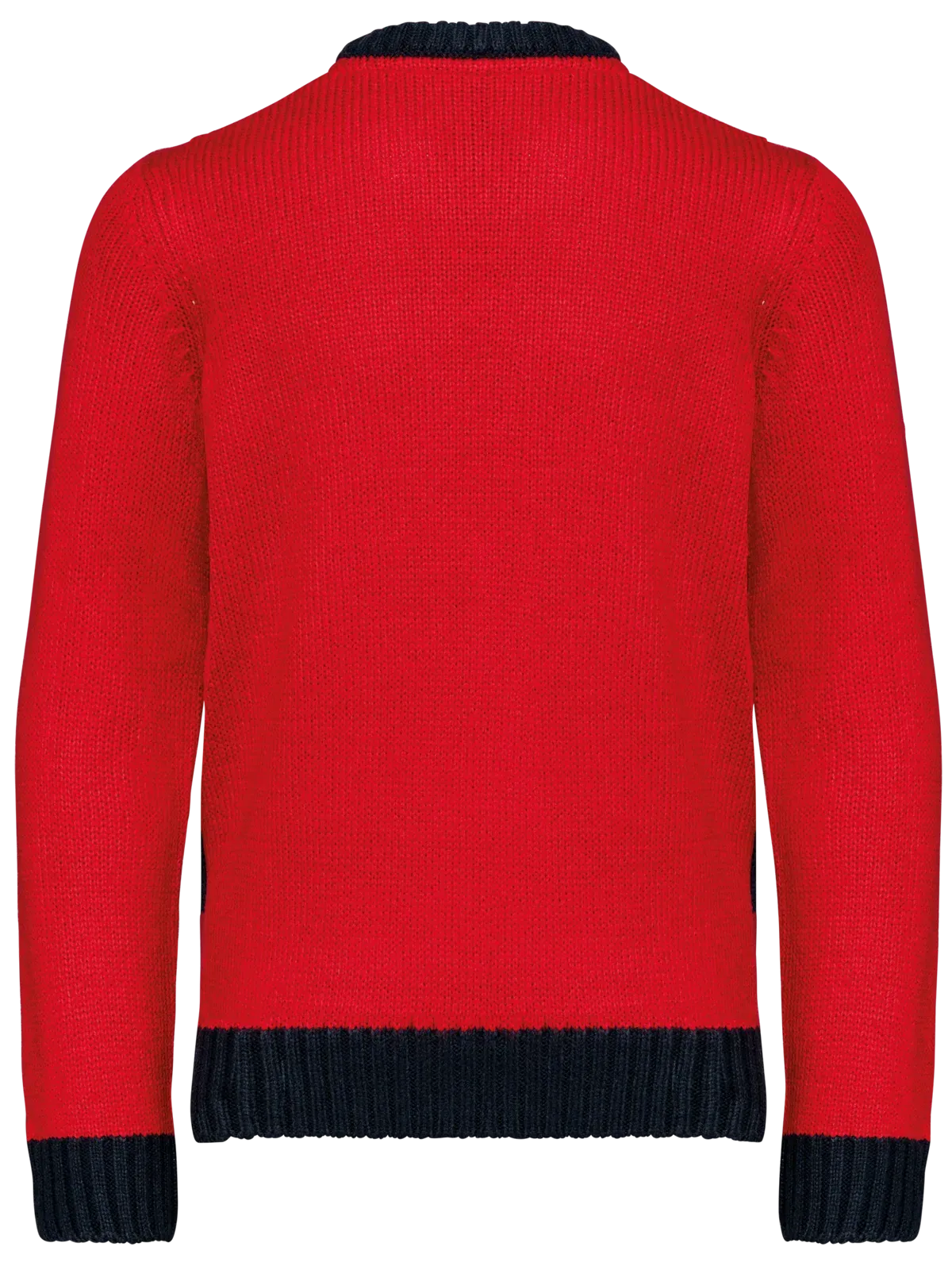 Pullover col rond de Noël enfant – Cherry Red