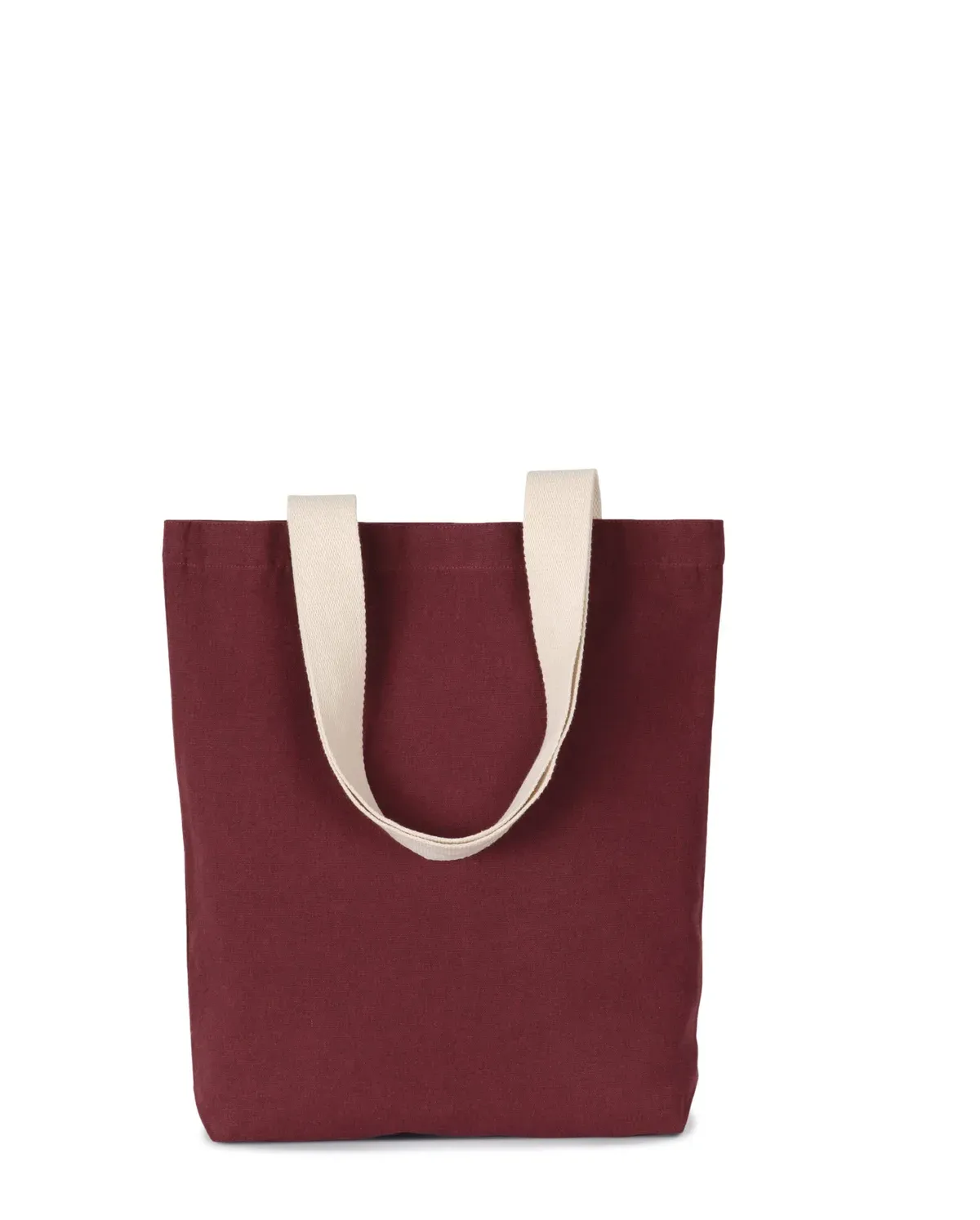 Bolsa de la compra reciclada de base plana