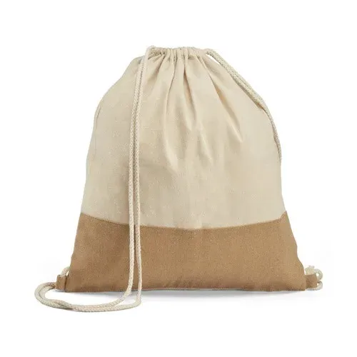 SABLON. 100% cotton drawstring bag (160 g/m²)